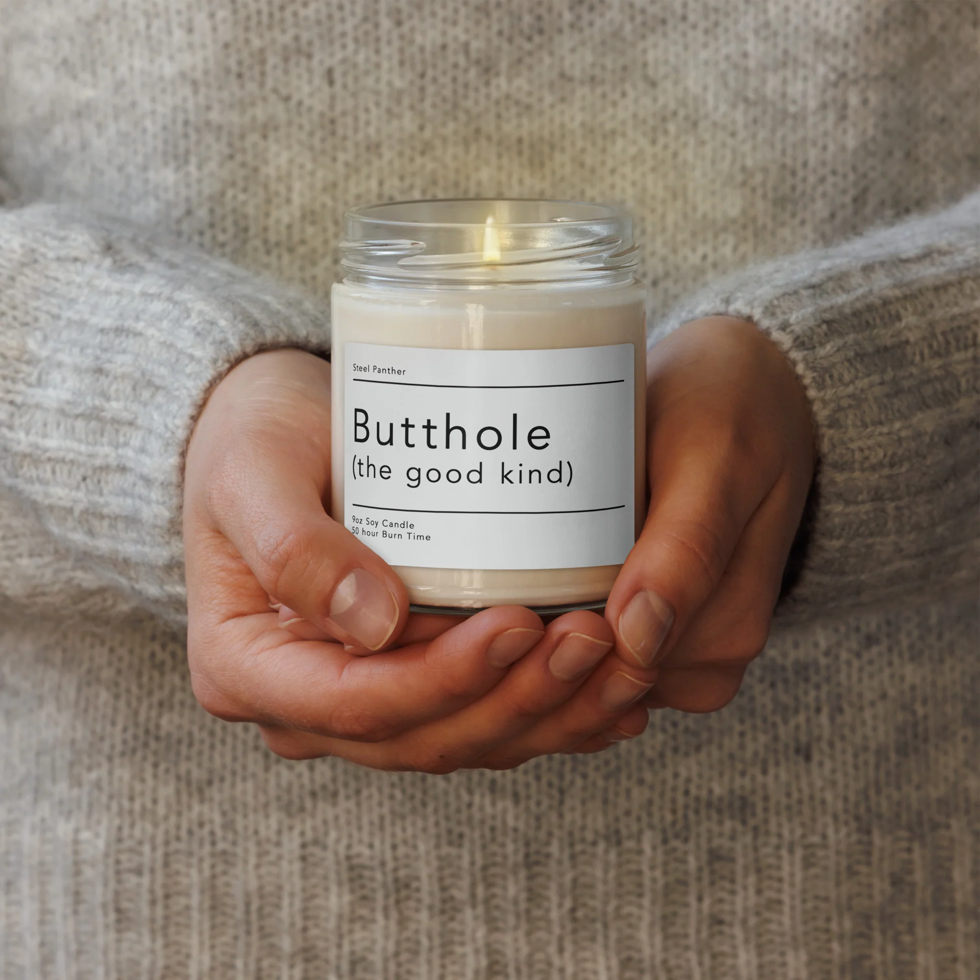 Butthole (the good kind) Scented candle - Image 3