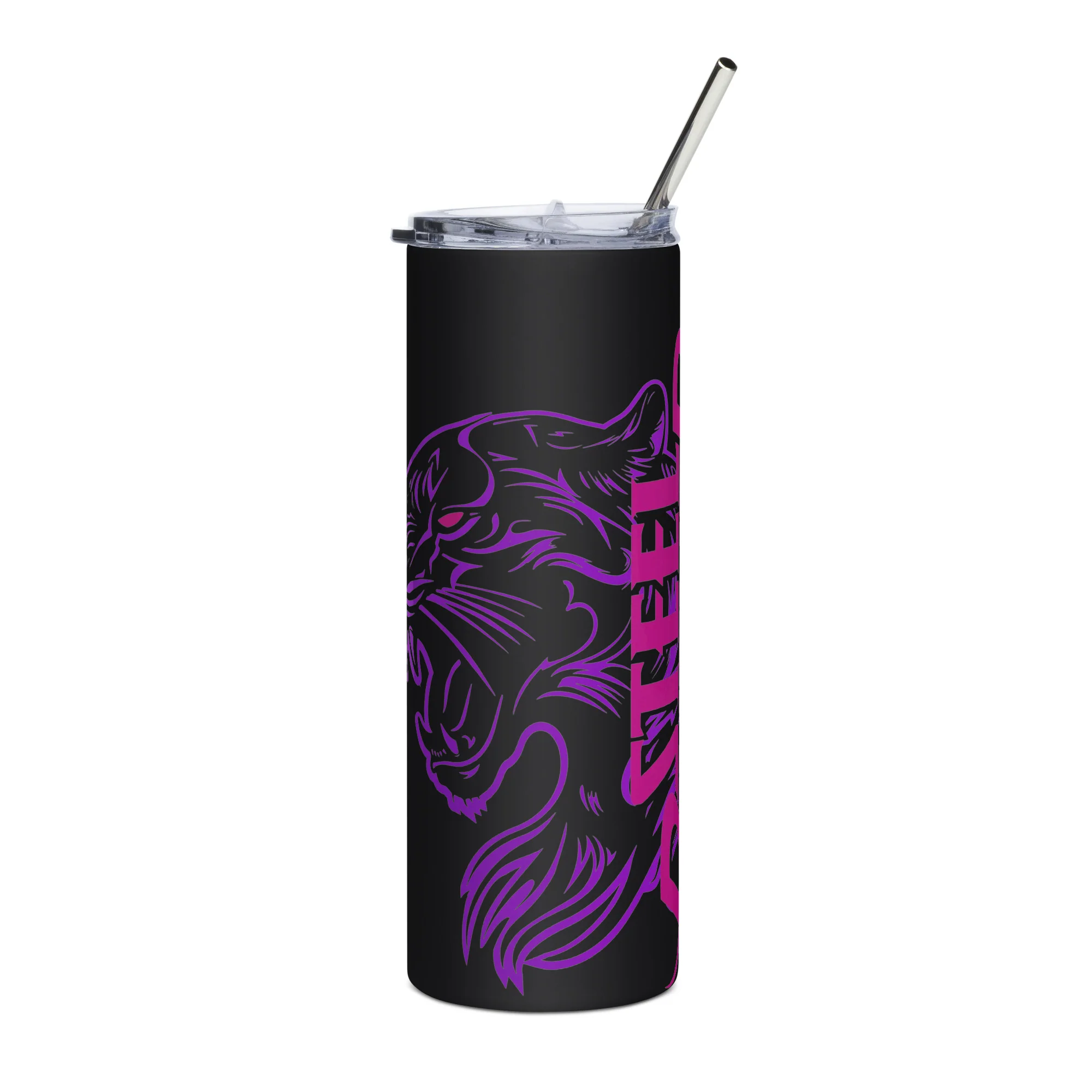 Panther Head Stainless steel tumbler