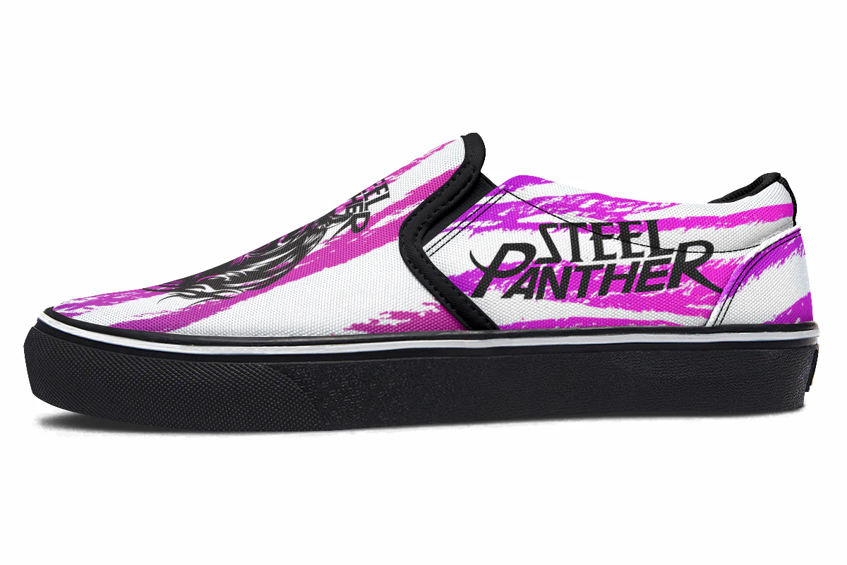Slipon White Tiger Pattern